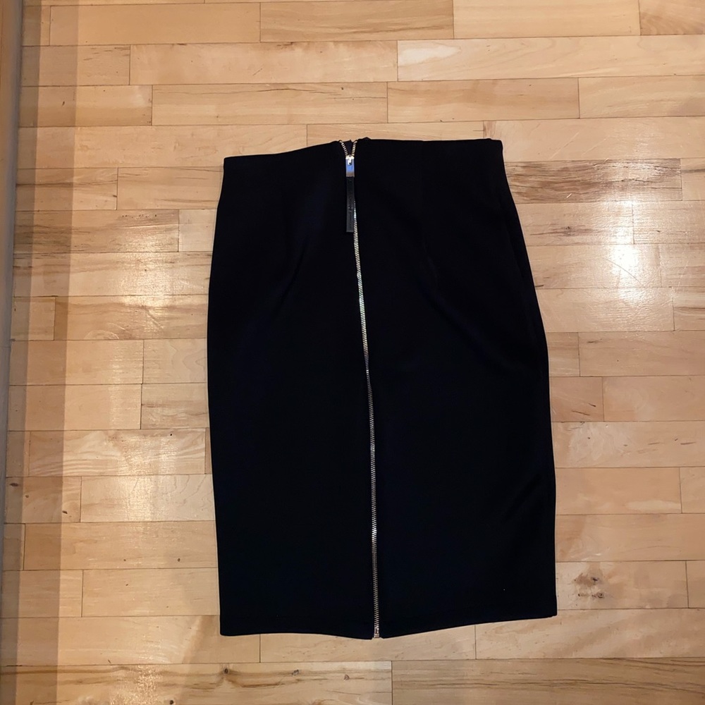 Black work skirt